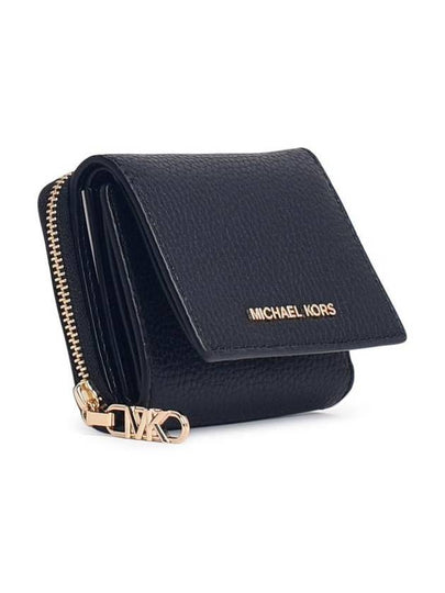 Michael Kors 'Trifold' Black Leather Wallet - MICHAEL KORS - BALAAN 2