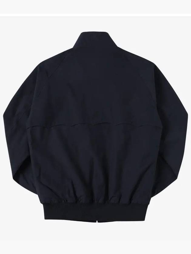 G9 Classic Original Harrington Zip-Up Jacket Dark Navy - BARACUTA - BALAAN 4