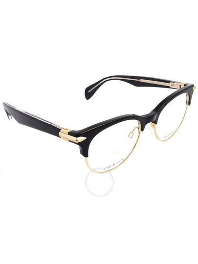 Rag and Bone Demo Oval Unisex Eyeglasses RNB 3009 02M2 49 - RAG & BONE - BALAAN 2