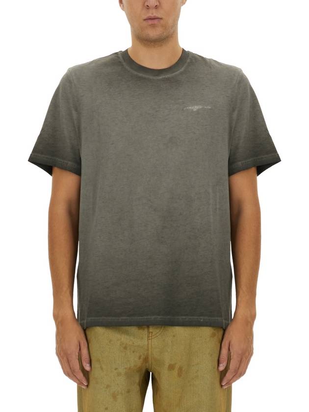 T-SHIRT WITH LOGO - MSGM - BALAAN 1