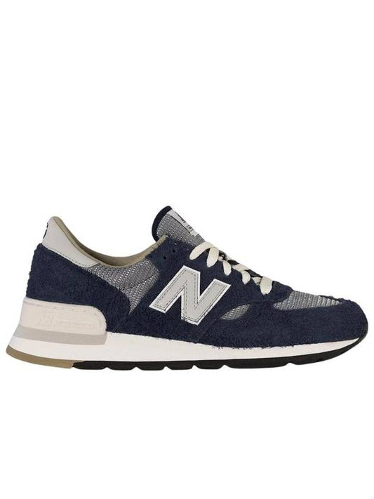 990v1 Made in USA Low Top Sneakers Dark Navy - NEW BALANCE - BALAAN 1