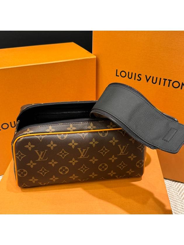 Dopp Kit Monogram Macassar Saffron Orange - LOUIS VUITTON - BALAAN 10