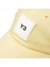 Logo Patch Ball Cap Yellow - Y-3 - BALAAN.