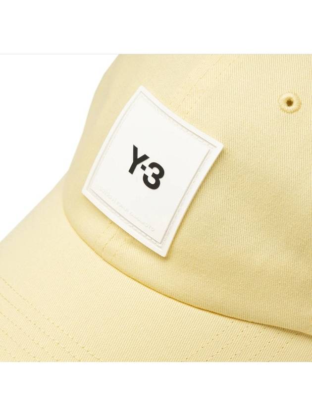 Logo Patch Ball Cap Yellow - Y-3 - BALAAN.