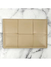 Intrecciato Leather Card Wallet Porridge - BOTTEGA VENETA - BALAAN 4