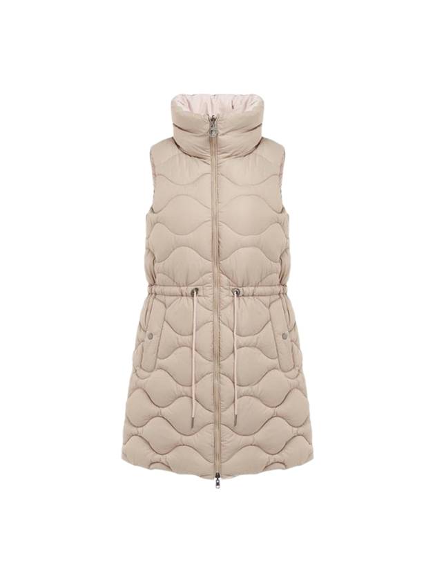 Shelly Reversible Padding Vest Beige Pink - BARBOUR - BALAAN 1