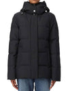 Cloud Hooded Long Zip-Up Jacket Black - MOOSE KNUCKLES - BALAAN 2