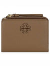 Mcgraw Half Wallet Brown - TORY BURCH - BALAAN 2