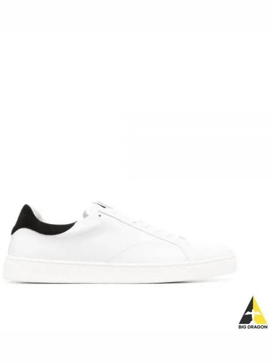 FMSKDK0AGOSU 0010 DDB0 Leather Sneakers - LANVIN - BALAAN 1