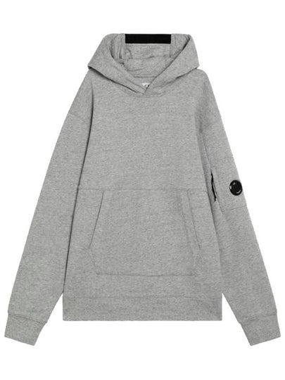 Diagonal Fleece Hoodie Grey - CP COMPANY - BALAAN 2