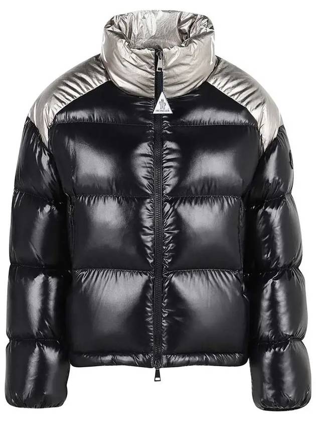 Women's Cuscute Logo Down Padding Black - MONCLER - BALAAN 3