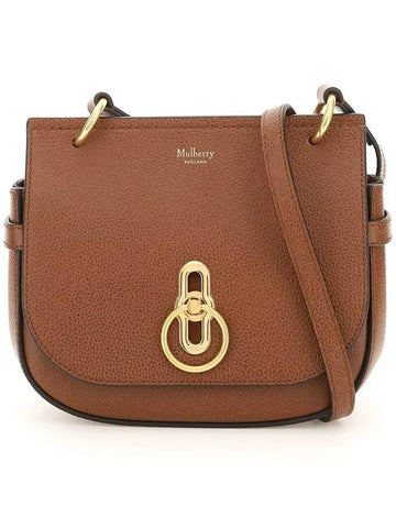 Amberley Satchel Leather Cross Bag Brown - MULBERRY - BALAAN 1