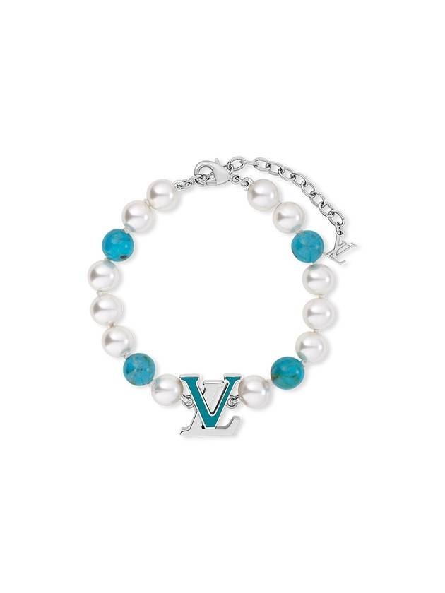 Turquoise Rodeo Bracelet Silver Blue - LOUIS VUITTON - BALAAN 1