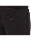 Fleece Bermuda Shorts Black - STONE ISLAND - BALAAN 5