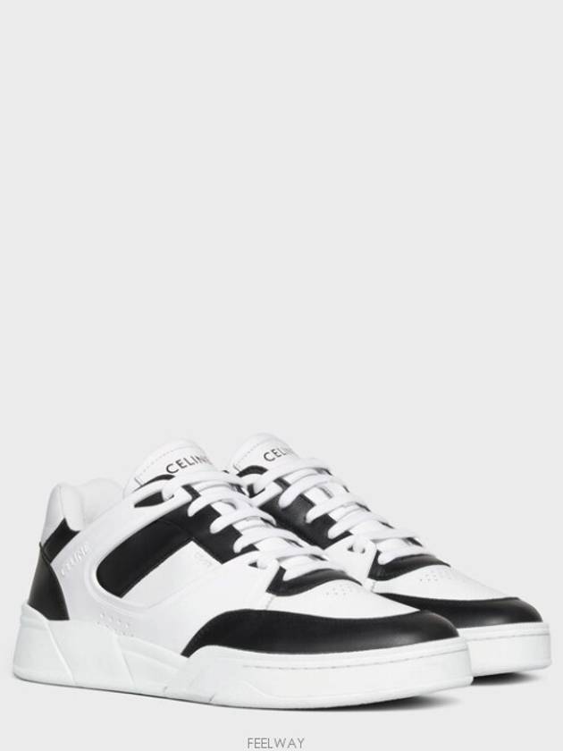 CT 07 Calfskin Low Top Sneakers White - CELINE - BALAAN 3