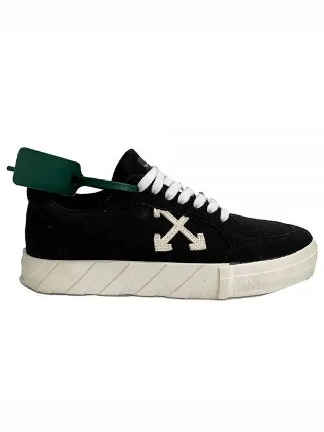 Arrow Low Vulcanized Low-Top Sneakers Black - OFF WHITE - BALAAN 2