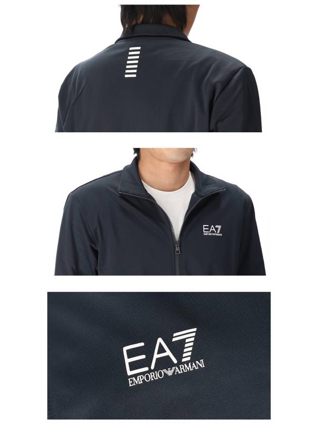 Men's EA7 Core Identity Tracksuit Black - EMPORIO ARMANI - BALAAN 8