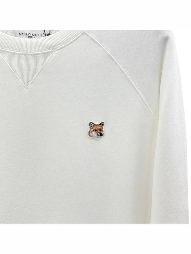 Fox Head Patch Classic Sweatshirt Ecru - MAISON KITSUNE - BALAAN 4