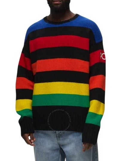 Polo Ralph Lauren Wool Blend Logo Striped Sweater Size XX Large - POLO RALPH LAUREN - BALAAN 2