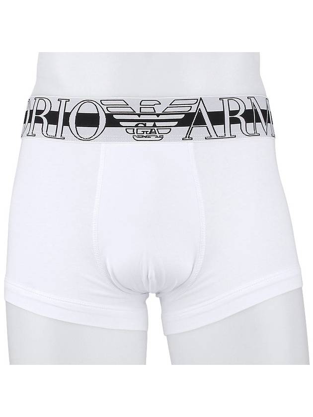 Mega Logo Boxer Trunks (111389 3R516 00010) - EMPORIO ARMANI - BALAAN 2