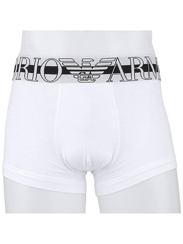 Mega Logo Boxer Trunks (111389 3R516 00010) - EMPORIO ARMANI - BALAAN 1