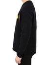 Frame Bolt Printing Sweatshirt Man Black PBJS446A - NEIL BARRETT - BALAAN 4