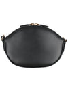 Leather Mini Shoulder Bag Black - PRADA - BALAAN 6