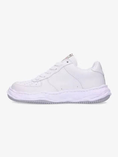 Wayne OG Sole Leather Low Top Sneakers White - MAISON MIHARA YASUHIRO - BALAAN 2