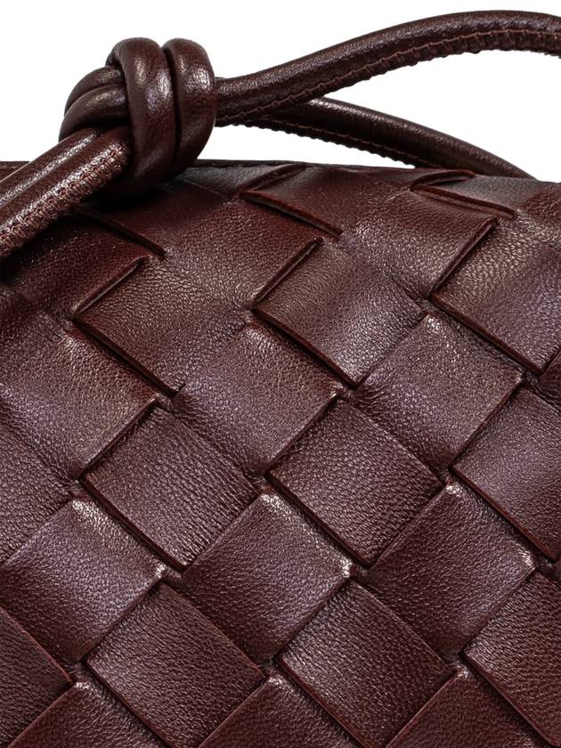 Bottega Veneta 'Loop Mini' Shoulder Bag, Women's, Burgundy - BOTTEGA VENETA - BALAAN 6