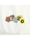 Boke Boy Flower Print Cotton Sweatshirt White - KENZO - BALAAN 10