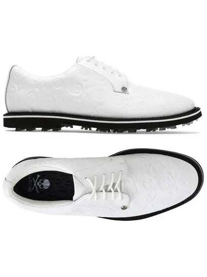 Debossed Skull Galliventer Golf Shoes Snow - G/FORE - BALAAN 2