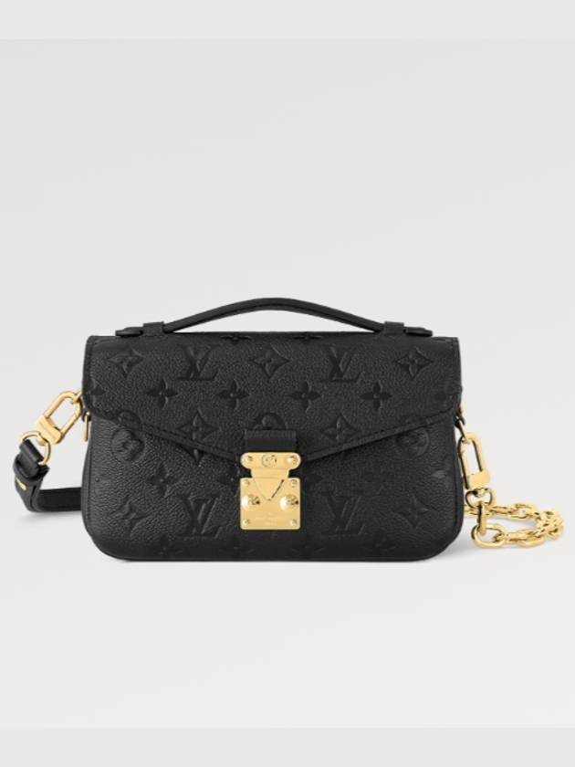 Pochette Metis East West Shoulder Bag Black - LOUIS VUITTON - BALAAN 4