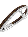 Monogram Swirl Bracelet Brown M8579E - LOUIS VUITTON - BALAAN 4