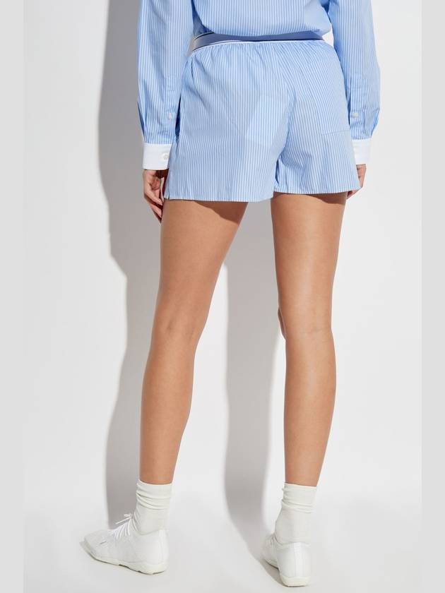 Sporty & Rich Shorts, Women's, Blue - SPORTY & RICH - BALAAN 4