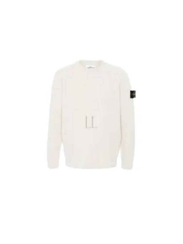 Compass Badge Crew Neck Sweater 8115568A3 - STONE ISLAND - BALAAN 2