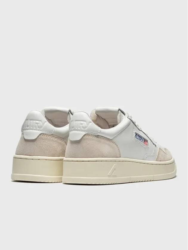 Medalist Suede Low Top Sneakers White - AUTRY - BALAAN 6