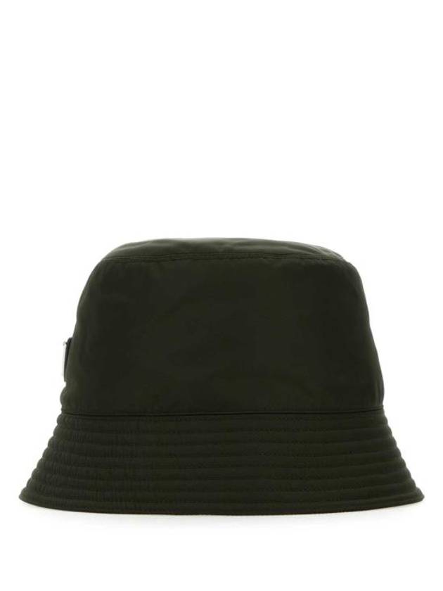 Triangle Logo Re-nylon Bucket Hat Tundra - PRADA - BALAAN 2