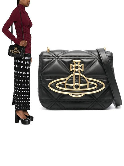 Linda Cross Bag Black - VIVIENNE WESTWOOD - BALAAN 2