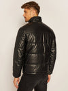 Padded Synthetic Vegan leather Down Jacket - ARMANI EXCHANGE - BALAAN 3