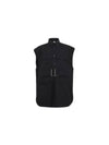 Sleeveless Shirt Vest Black - BURBERRY - BALAAN 2