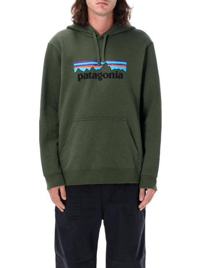 P 6 Logo Uprisal Hoodie Green - PATAGONIA - BALAAN 2