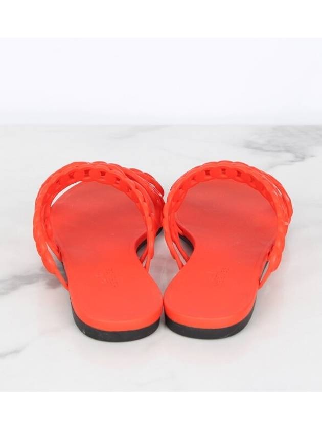 Jelly nude slippers red 37 240 - HERMES - BALAAN 6