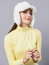 Women s Fleece Bubble Ivory Hard Type Eardrop Cap DO6232AC105 - DOYOUKNOWMC GOLF WEAR - BALAAN 1