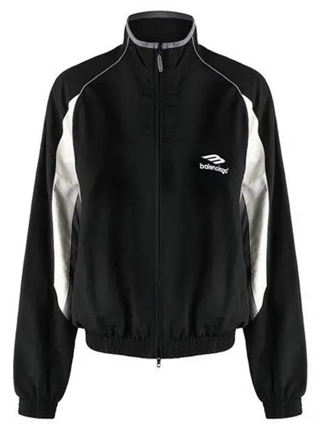 3B Sports Icon Regular Track Jacket Black - BALENCIAGA - BALAAN 2