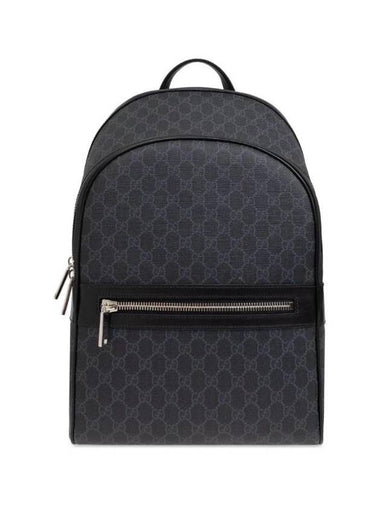 GG Supreme Canvas Backpack Black - GUCCI - BALAAN 1