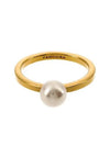 Treated Freshwater Cultured Pearl Ring Gold - PANDORA - BALAAN 3