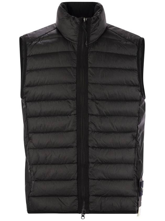 Down jacket with zip - STONE ISLAND - BALAAN 1