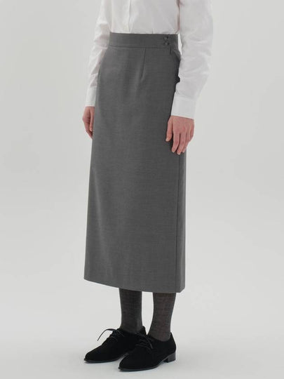 classic H line skirt gray - JUN BY JUN K - BALAAN 2