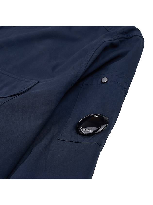 Gabardine Long Sleeve Shirt Navy - CP COMPANY - BALAAN 9