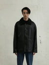 Men's Reversible Mustang Jacket Black - FILLCHIC - BALAAN 2